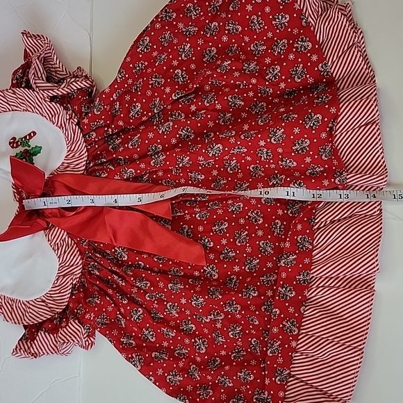 Rare Editons Infant Christmas Dress/ 12 months. - Picture 3 of 8